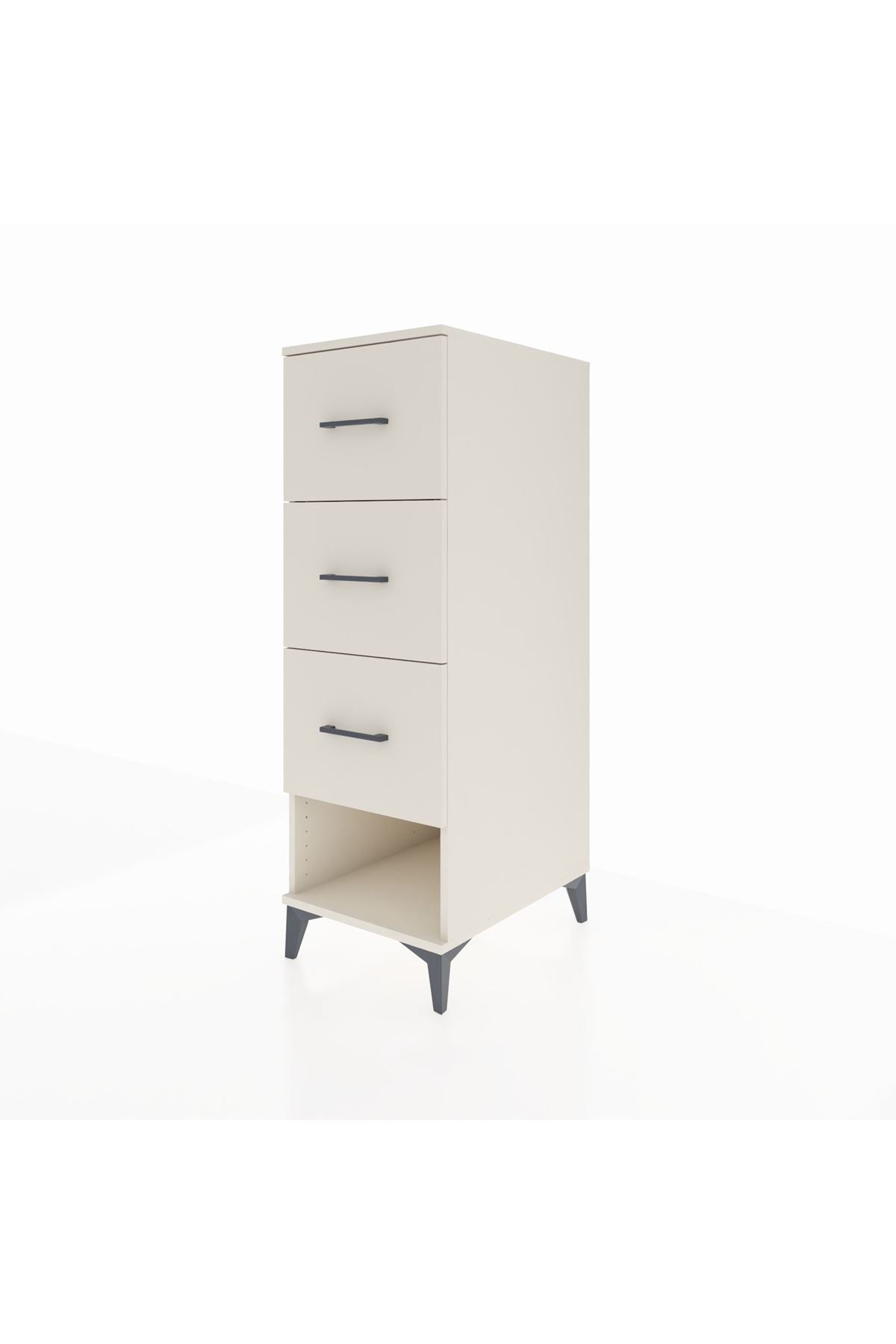 Kronos Dolap 3 Çekmeceli 44x59x134 Aytaşı-Aytaşı
