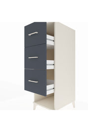 Kronos Dolap 3 Çekmeceli 44x59x134 Aytaşı-Antrasit