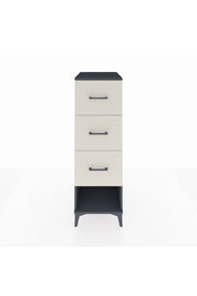 Kronos Dolap 3 Çekmeceli 44x59x134 Antrasit-Aytaşı