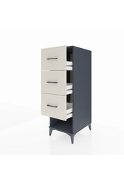 Kronos Dolap 3 Çekmeceli 44x59x134 Antrasit-Aytaşı