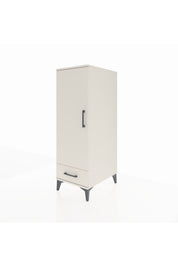 Kronos Dolap 3 Raflı Tek Çekmeceli Tek Kapaklı 44x59x134 Aytaşı-Aytaşı