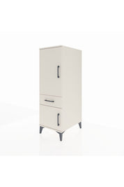 Kronos Dolap 2 Raflı Tek Çekmeceli 2 Kapaklı 44x59x134 Aytaşı-Aytaşı