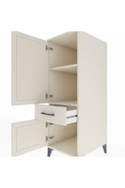 Kronos Dolap 2 Raflı Tek Çekmeceli 2 Kapaklı 44x59x134 Aytaşı-Aytaşı