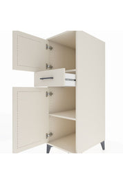 Kronos Dolap 2 Raflı Tek Çekmeceli 2 Kapaklı 44x59x134 Aytaşı-Aytaşı