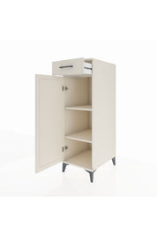 Kronos Dolap 2 Raflı Tek Çekmeceli Tek Kapaklı 44x59x134 Aytaşı-Aytaşı