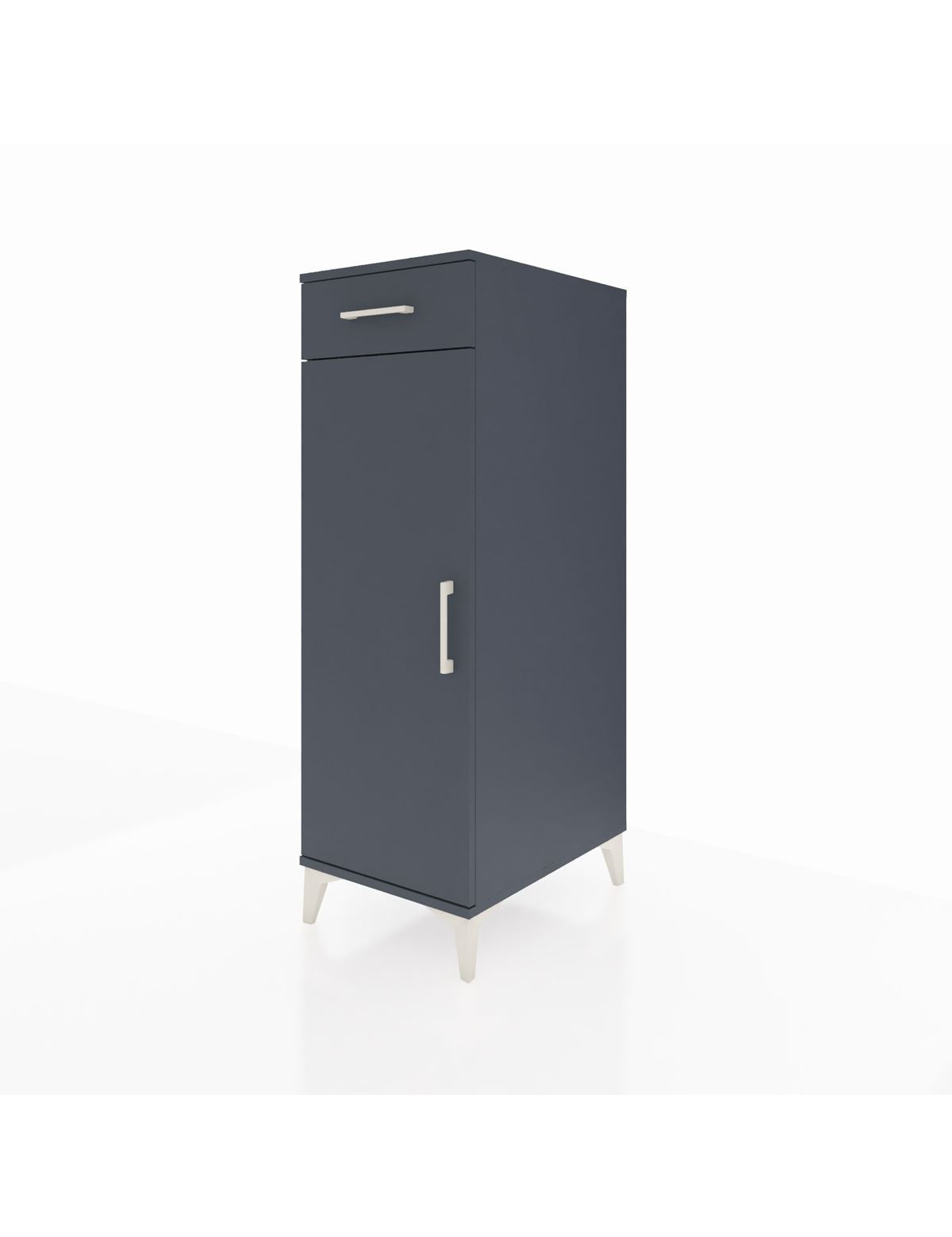 Kronos Dolap 2 Raflı Tek Çekmeceli Tek Kapaklı 44x59x134 - S82M045V5C