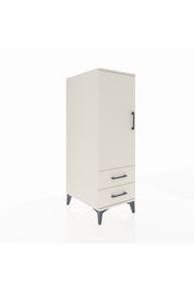 Kronos Dolap 3 Raflı 2 Çekmeceli Tek Kapaklı 44x59x134 Aytaşı-Aytaşı