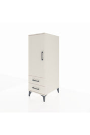 Kronos Dolap 3 Raflı 2 Çekmeceli Tek Kapaklı 44x59x134 Aytaşı-Aytaşı