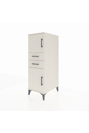 Kronos Dolap Tek Raflı 2 Çekmeceli 2 Kapaklı 44x59x134 Aytaşı-Aytaşı