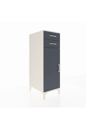 Kronos Dolap 2 Raflı 2 Çekmeceli Tek Kapaklı 44x59x134 - S82M048V2C