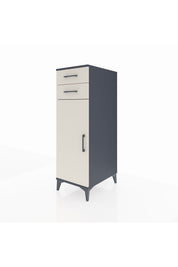 Kronos Dolap 2 Raflı 2 Çekmeceli Tek Kapaklı 44x59x134 - S82M048V4C