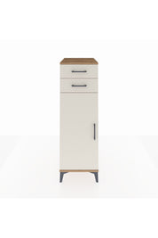 Kronos Dolap 2 Raflı 2 Çekmeceli Tek Kapaklı 44x59x134 Çam-Aytaşı