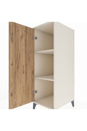 Kronos Dolap 2 Raflı Tek Kapaklı 44x59x134 Aytaşı-Çam