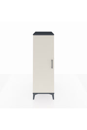 Kronos Dolap 2 Raflı Tek Kapaklı 44x59x134 Antrasit-Aytaşı