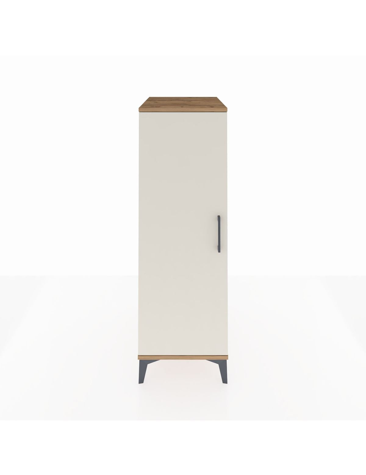 Kronos Dolap 2 Raflı Tek Kapaklı 44x59x134 Çam-Aytaşı