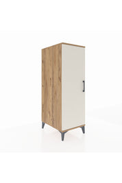 Kronos Dolap 2 Raflı Tek Kapaklı 44x59x134 Çam-Aytaşı