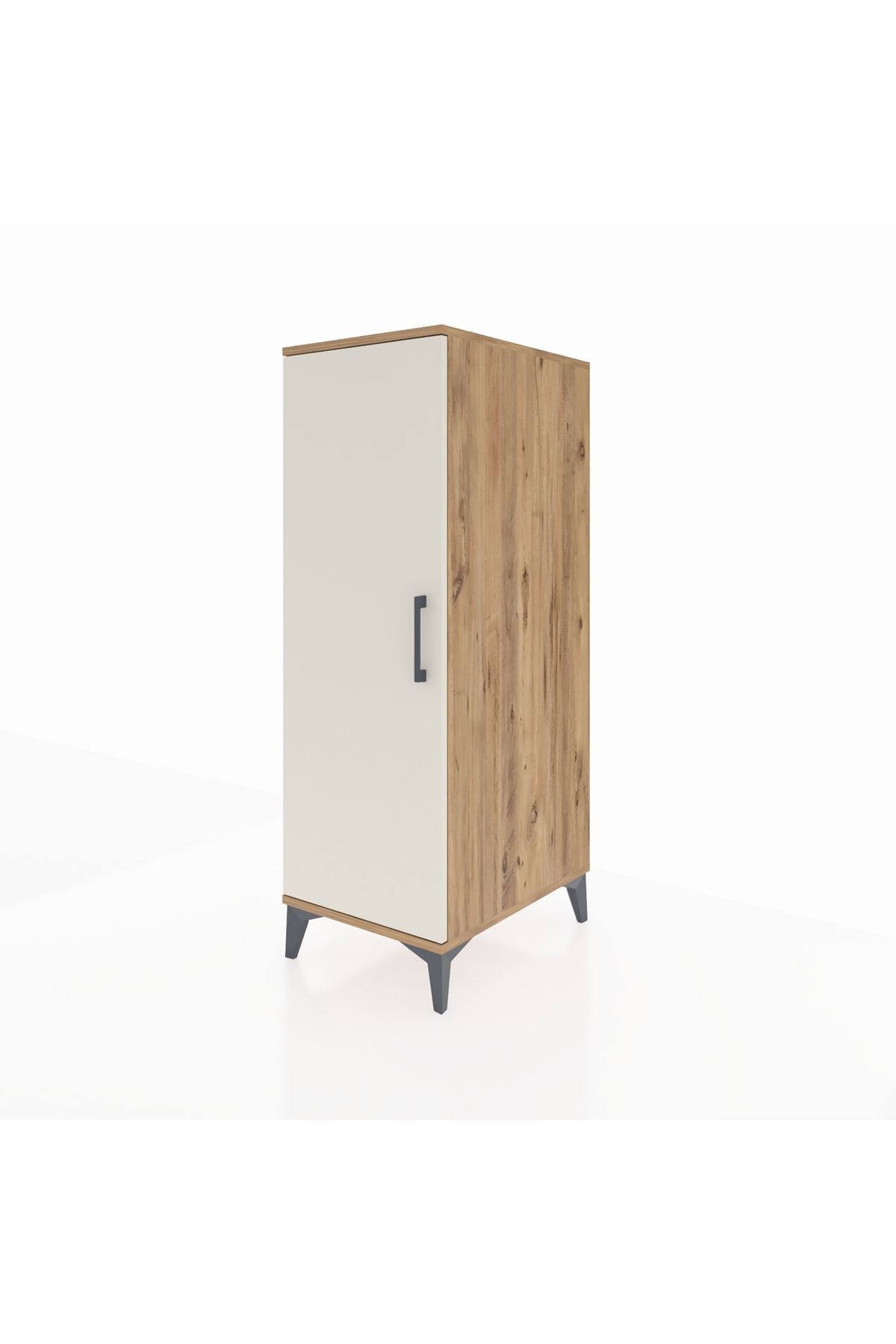 Kronos Dolap 2 Raflı Tek Kapaklı 44x59x134 Çam-Aytaşı