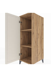 Kronos Dolap 2 Raflı Tek Kapaklı 44x59x134 Çam-Aytaşı