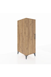 Kronos Dolap 2 Raflı Tek Kapaklı 44x59x134 Çam-Çam