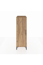 Kronos Dolap 2 Raflı Tek Kapaklı 44x59x134 Çam-Çam