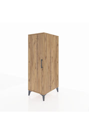 Kronos Dolap 2 Raflı Tek Kapaklı 44x59x134 Çam-Çam