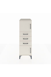 Kronos Dolap Tek Raflı 3 Çekmeceli 2 Kapaklı 44x59x134 Aytaşı-Aytaşı