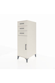 Kronos Dolap 2 Raflı 3 Çekmeceli Tek Kapaklı 44x59x134 Aytaşı-Aytaşı