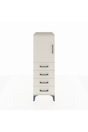 Kronos Dolap 2 Raflı 4 Çekmeceli Tek Kapaklı 44x59x134 Aytaşı-Aytaşı