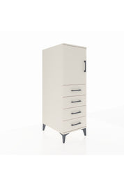 Kronos Dolap 2 Raflı 4 Çekmeceli Tek Kapaklı 44x59x134 Aytaşı-Aytaşı