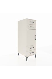 Kronos Dolap 2 Raflı 4 Çekmeceli Tek Kapaklı 44x59x134 Aytaşı-Aytaşı