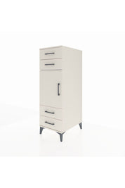 Kronos Dolap 2 Raflı 4 Çekmeceli Tek Kapaklı 44x59x134 Aytaşı-Aytaşı