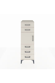 Kronos Dolap Tek Raflı 5 Çekmeceli Tek Kapaklı 44x59x134 Aytaşı-Aytaşı