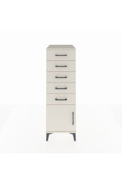 Kronos Dolap 5 Çekmeceli Tek Kapaklı 44x59x134 Aytaşı-Aytaşı