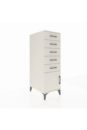 Kronos Dolap 5 Çekmeceli Tek Kapaklı 44x59x134 Aytaşı-Aytaşı