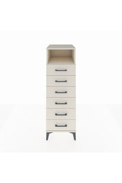 Kronos Dolap Tek Raflı 6 Çekmeceli 44x59x134 Aytaşı-Aytaşı