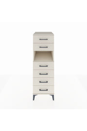 Kronos Dolap Tek Raflı 6 Çekmeceli 44x59x134 Aytaşı-Aytaşı