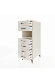 Kronos Dolap Tek Raflı 6 Çekmeceli 44x59x134 Aytaşı-Aytaşı