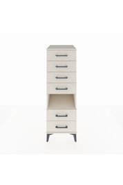 Kronos Dolap Tek Raflı 6 Çekmeceli 44x59x134 Aytaşı-Aytaşı