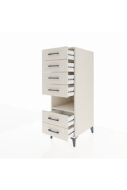 Kronos Dolap Tek Raflı 6 Çekmeceli 44x59x134 Aytaşı-Aytaşı