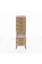 Kronos Dolap Tek Raflı 6 Çekmeceli 44x59x134 Aytaşı-Çam