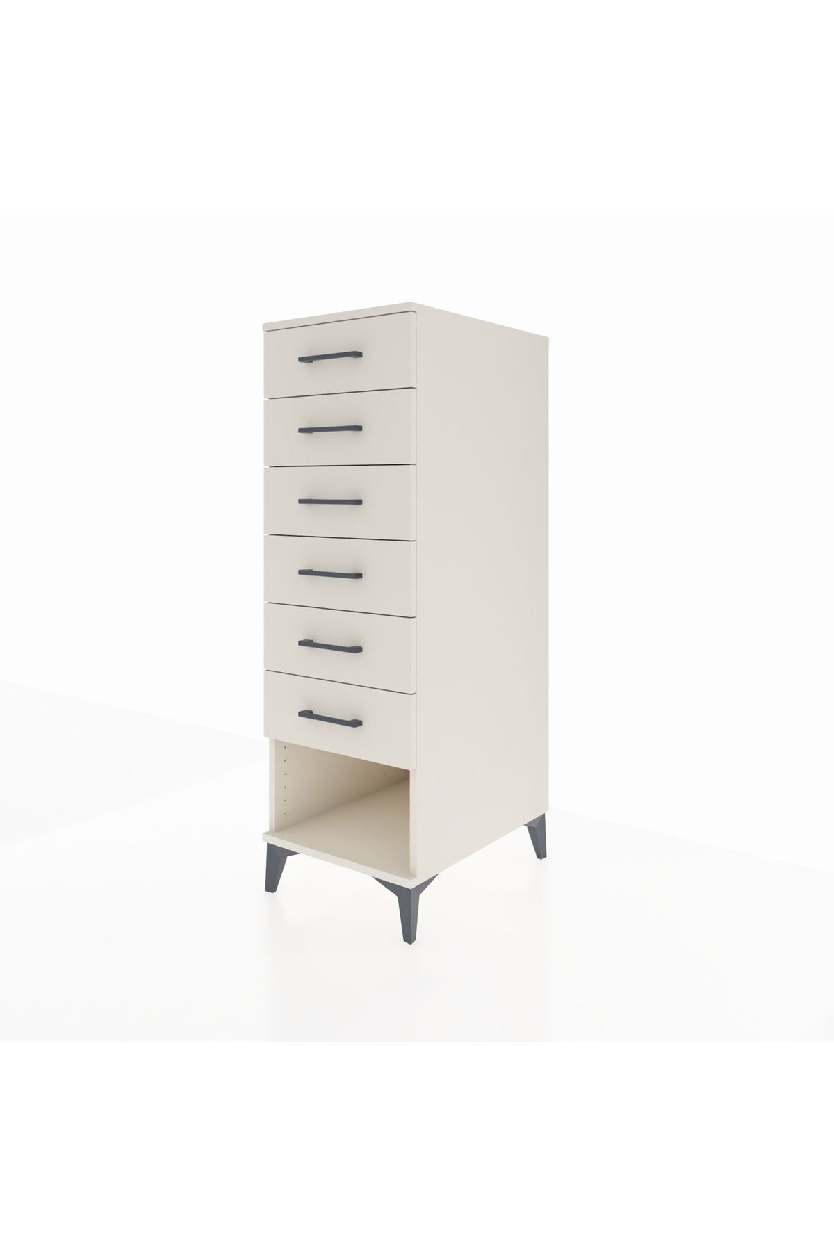 Kronos Dolap 6 Çekmeceli 44x59x134 Aytaşı-Aytaşı