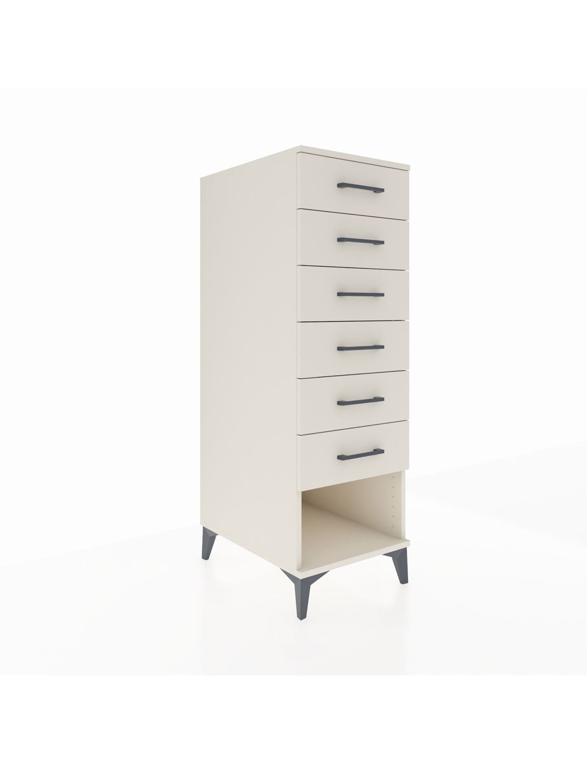 Kronos Dolap 6 Çekmeceli 44x59x134 Aytaşı-Aytaşı