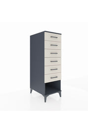 Kronos Dolap 6 Çekmeceli 44x59x134 Antrasit-Aytaşı