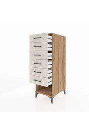 Kronos Dolap 6 Çekmeceli 44x59x134 Çam-Aytaşı
