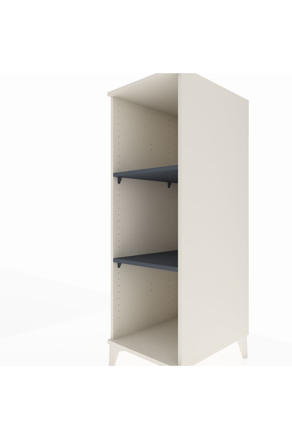 Kronos Dolap 2 Raflı 44x59x134 Aytaşı-Antrasit