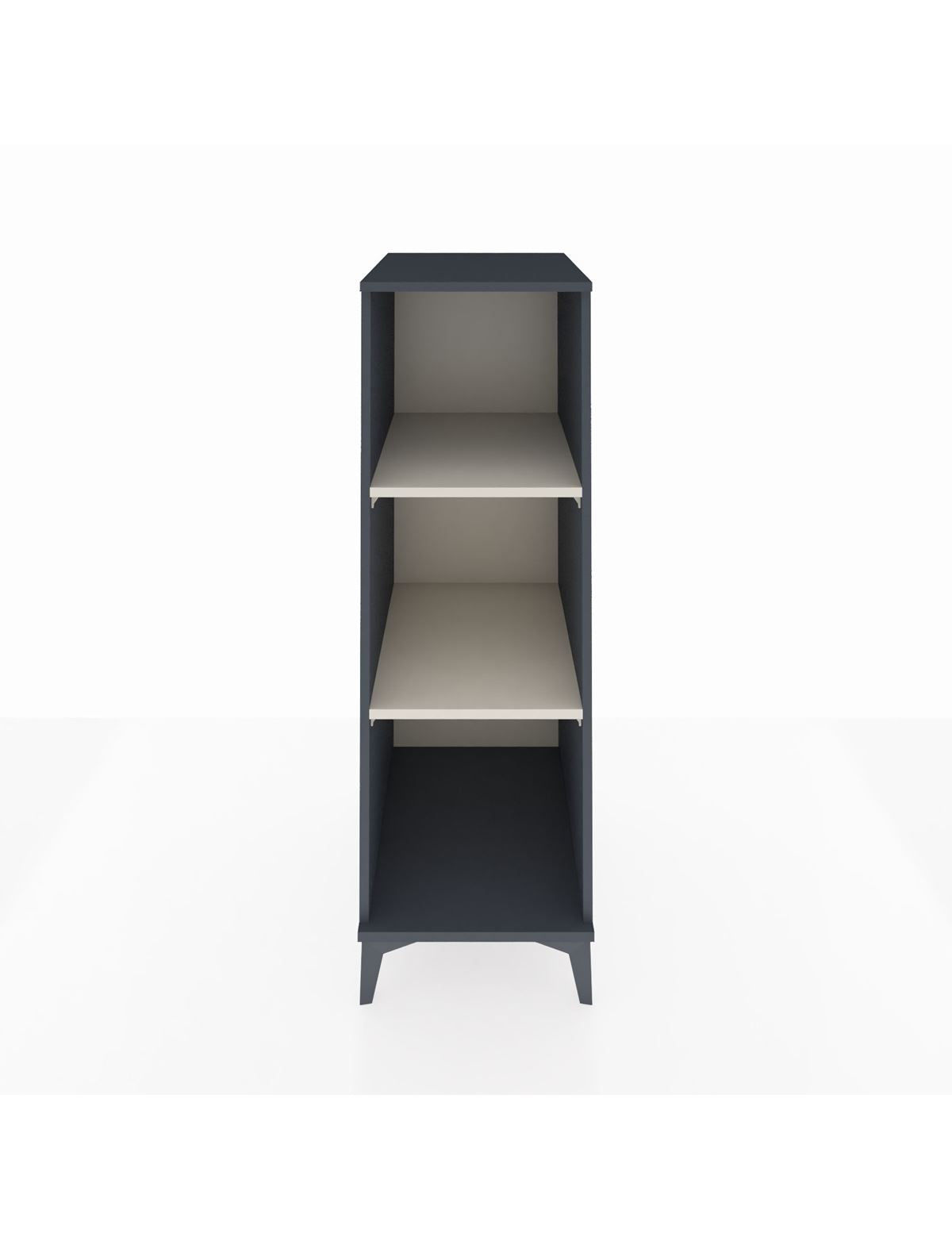 Kronos Dolap 2 Raflı 44x59x134 Antrasit-Aytaşı