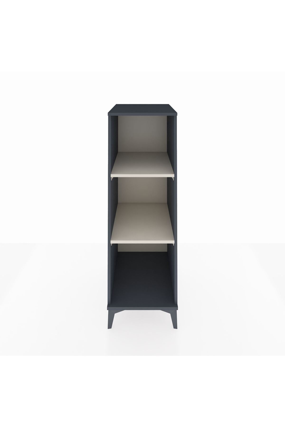 Kronos Dolap 2 Raflı 44x59x134 Antrasit-Aytaşı