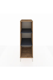 Kronos Dolap 2 Raflı 44x59x134 Çam-Antrasit