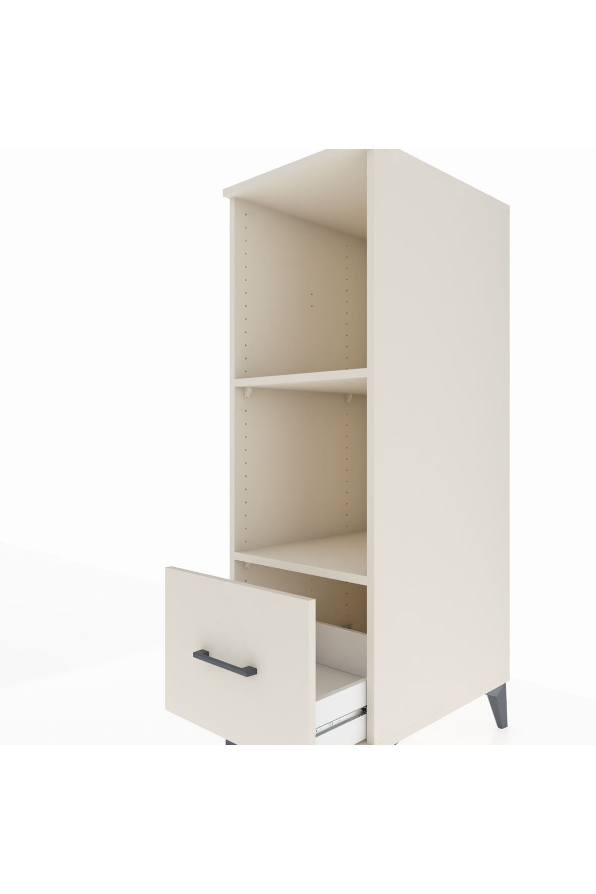 Kronos Dolap 2 Raflı Tek Çekmeceli 44x59x134 Aytaşı-Aytaşı