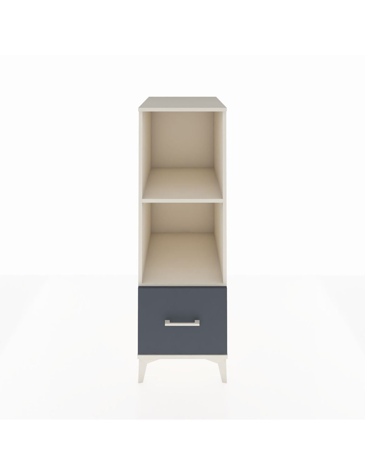 Kronos Dolap 2 Raflı Tek Çekmeceli 44x59x134 Aytaşı-Antrasit